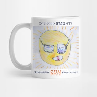 Sunglasses for the Sun Mug